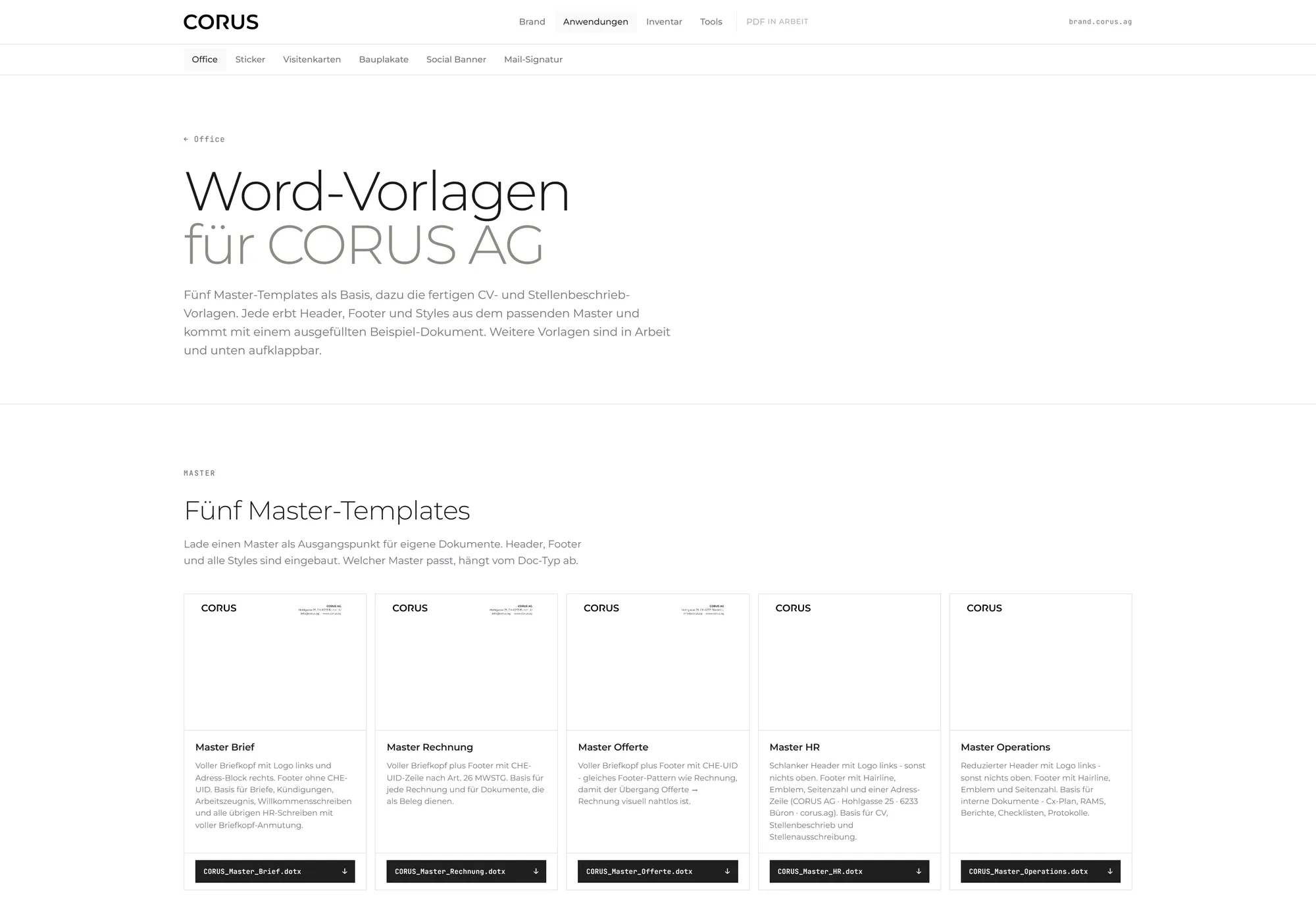 Brand-Datenbank - Word-Master